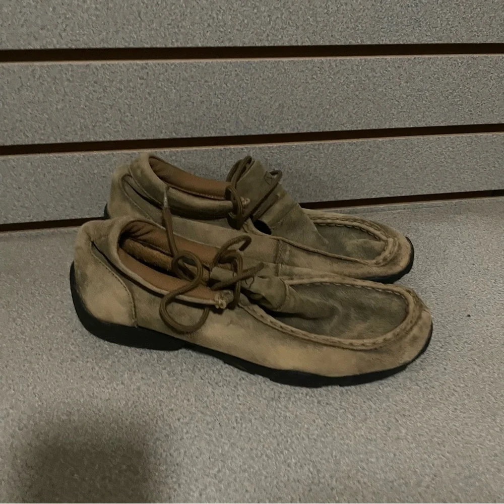 Twisted X Driving Mocs Men’s Size 6 M LXP 00202 Used GUC western cowboy leather